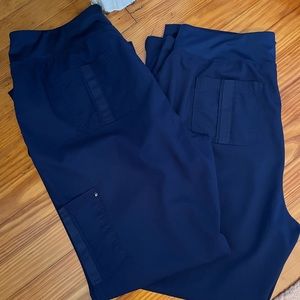 Navy blue XL scrub pants